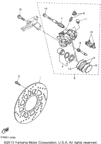 Rear Brake Caliper