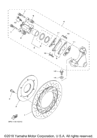 Rear Brake Caliper
