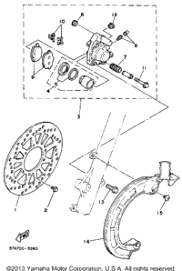 Front Brake Caliper