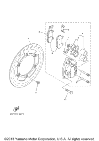 Front Brake Caliper