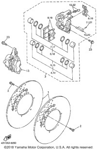 Front Brake Caliper