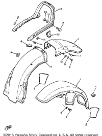 Front Fender Rear Fender