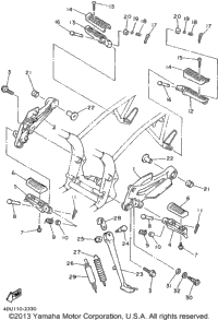 Stand Footrest