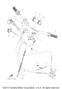 Steering Handle Cable