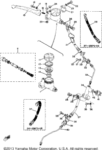Master Cylinder Brake Hose