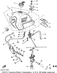 Fuel Tank Xt350nc