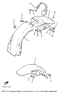 Front Fender Rear Fender