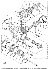 Middle Drive Gear