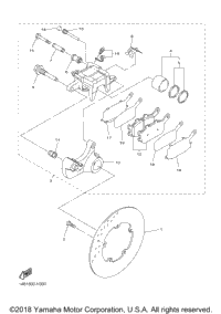 Rear Brake Caliper