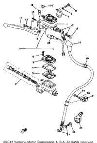 Master Cylinder Brake Hose