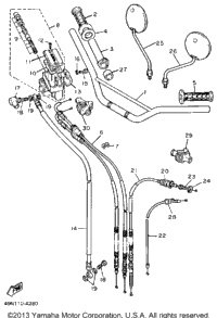 Handlebar - Cable