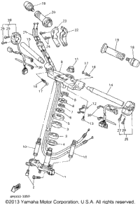 Steering Handle Cable