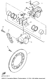 Rear Brake Caliper