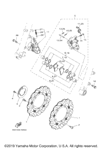 Front Brake Caliper