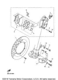 Front Brake Caliper