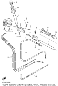 Steering Handle Cable