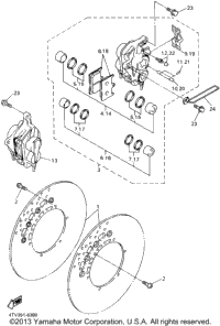 Front Brake Caliper