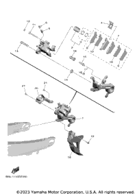 Rear Brake Caliper