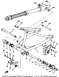 Rear Arm Yz400c