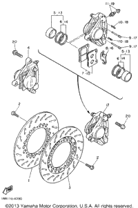 Front Brake Caliper