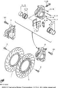 Front Brake Caliper