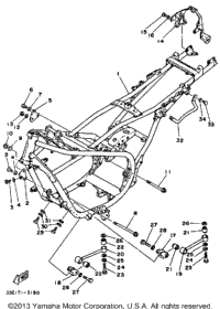 Frame Rz350nc