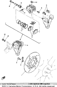 Rear Brake Caliper