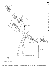Handlebar - Cable
