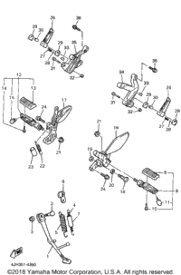 Stand Footrest