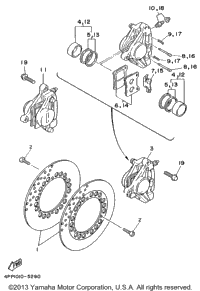 Front Brake Caliper
