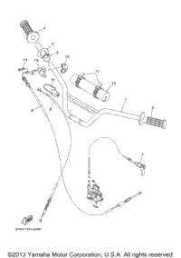 Steering Handle Cable