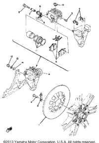 Rear Brake Caliper