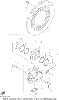 Rear Brake Caliper