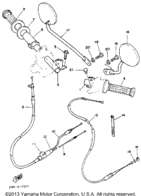 Handlebar - Cable