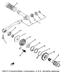 Starter Yz80d E