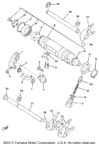 Shift Cam Fork