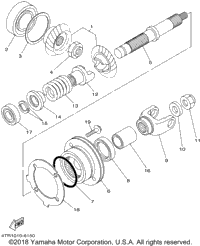 Middle Drive Gear