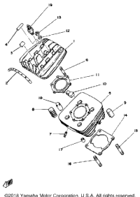 Cylinder Head - Cylinder