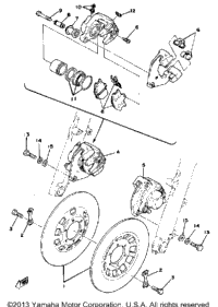 Front Disc Brake - Caliper
