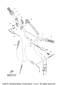 Steering Handle Cable