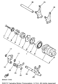 Shift Cam-Fork