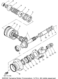 Middle Drive Gear