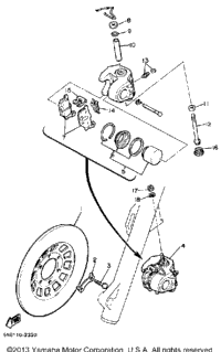 Front Brake Caliper