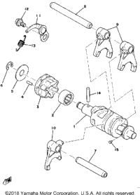 Shift Cam Fork
