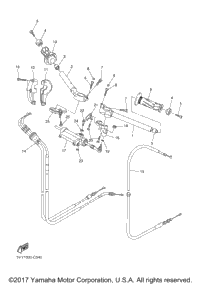 Steering Handle Cable