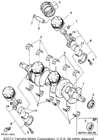Crankshaft Piston