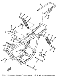 Frame - Rear Shocks