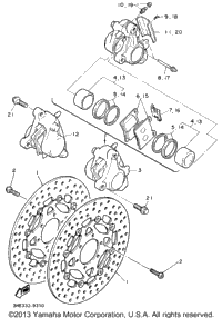 Front Brake Caliper