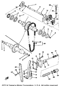Camshaft Chain Tensioner Xs650c