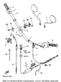 Steering Handle Cable
